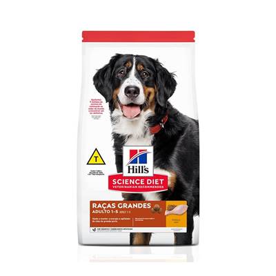 Ração Hill's Science Diet para Cães Adultos Raças Grandes 12kg