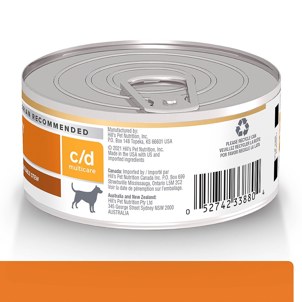 Ração Úmida Hills Prescription Diet C/D Cuidado Urinário para Cães Adultos