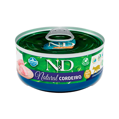 Ração N&D para Gatos sabor Cordeiro 70g