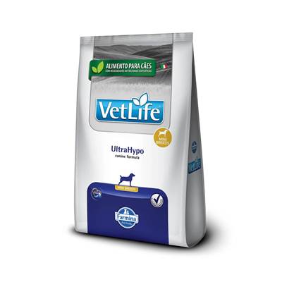 Ração Vet Life Natural Ultra Hypo para Cães Mini 10,1kg