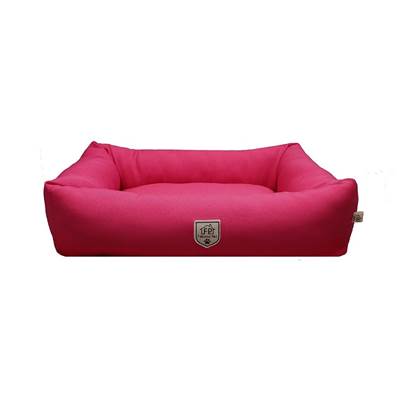 Cama Fábrica Pet Retangular Pink para Cães e Gatos M