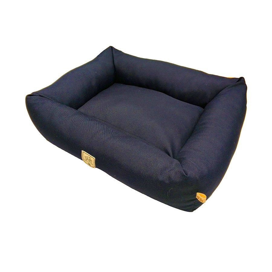 Cama Fábrica Pet Retangular Marinho para Cães e Gatos