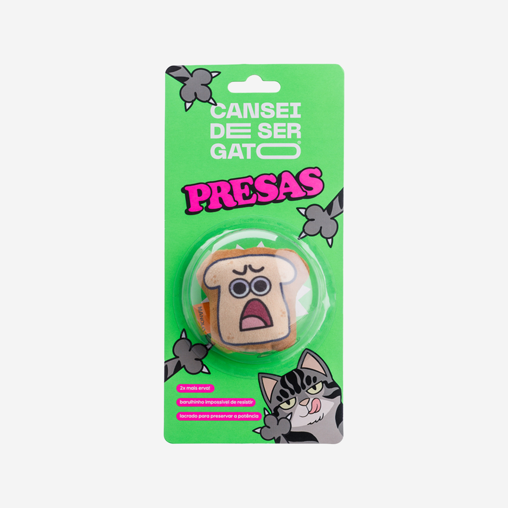 Brinquedo Presas Cansei de Ser Gato Manolo | Imagem 2