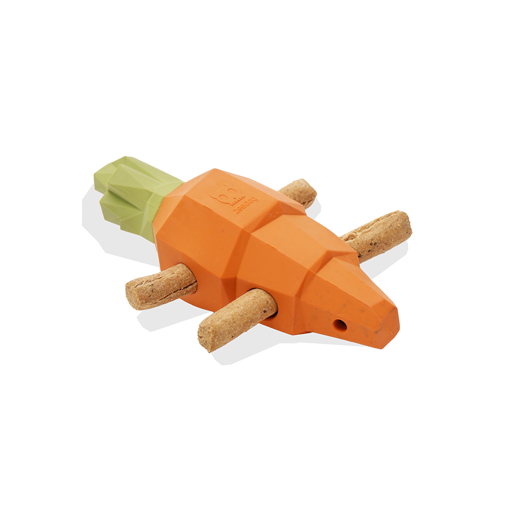Brinquedo para Cachorros Super Veggiez Cenoura