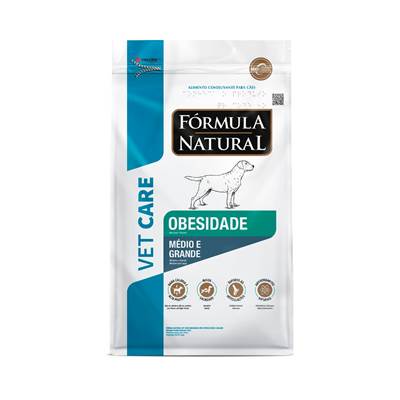 Ração Fórmula Natural Vet Care Obesidade para Cães de Porte Médio e Grande 2kg
