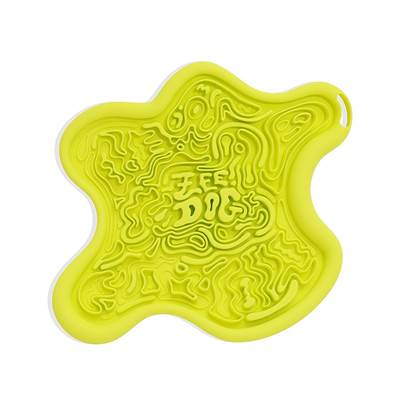 Comedouro Interativo Lik.Mat Verde Fluo U