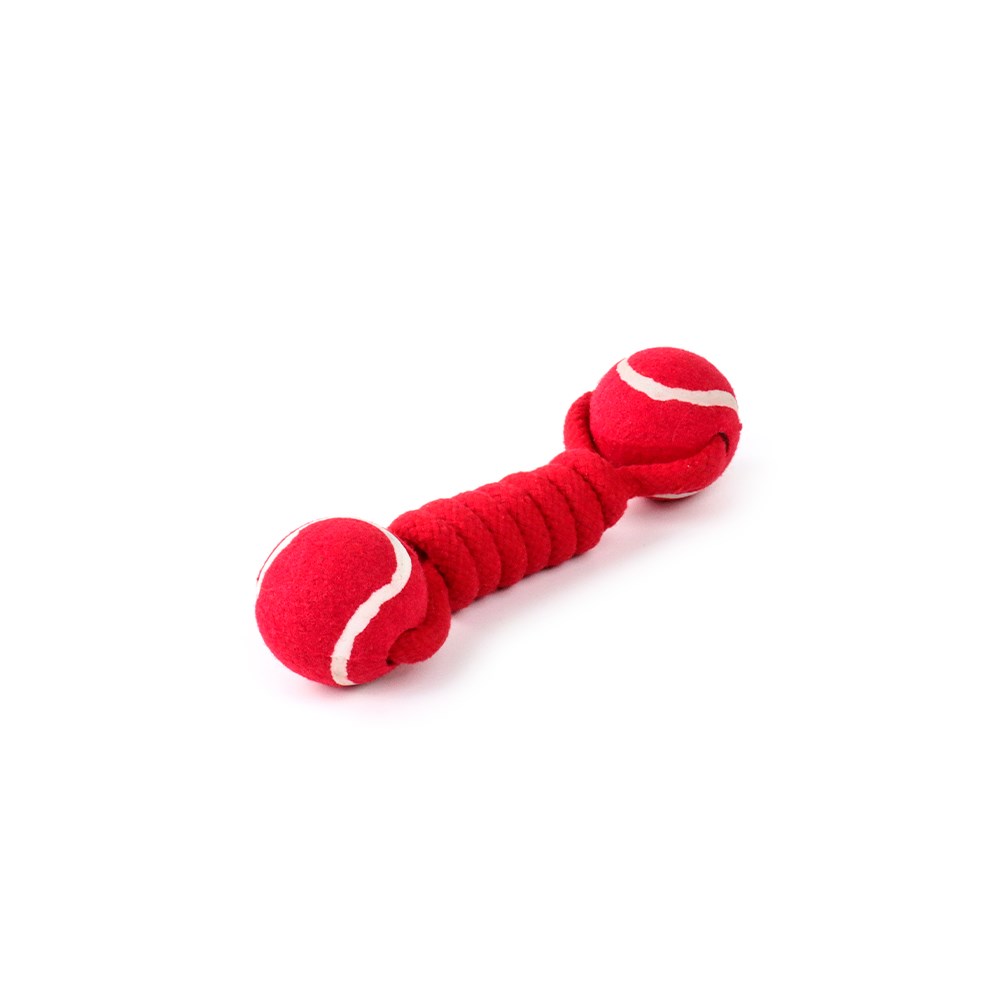 Brinquedo Spike para Cães Corda Dupla Bola