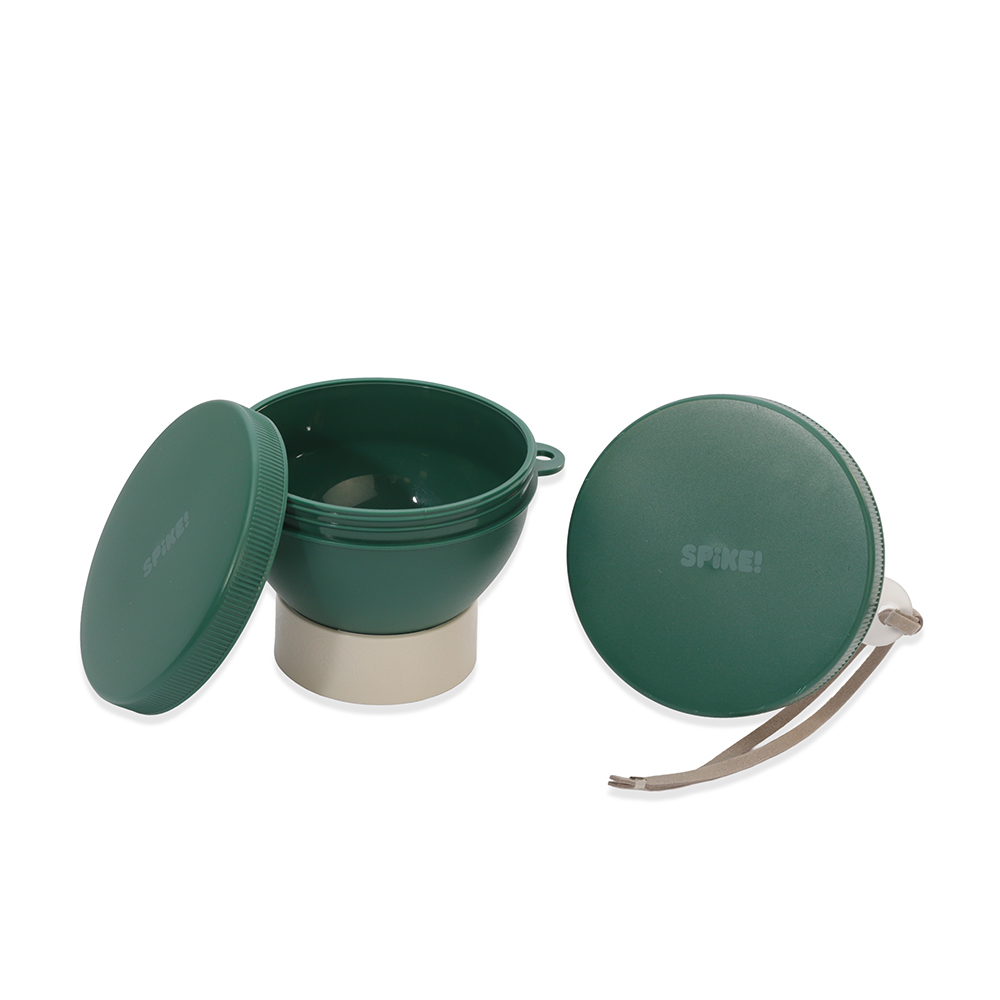 Lancheira Spike Verde para Cães 