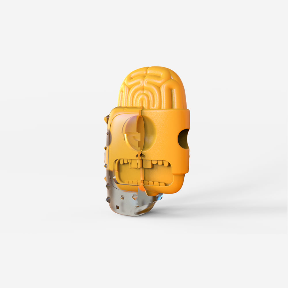 Brinquedo para Cachorros Brainies Brain Fried | Imagem 3