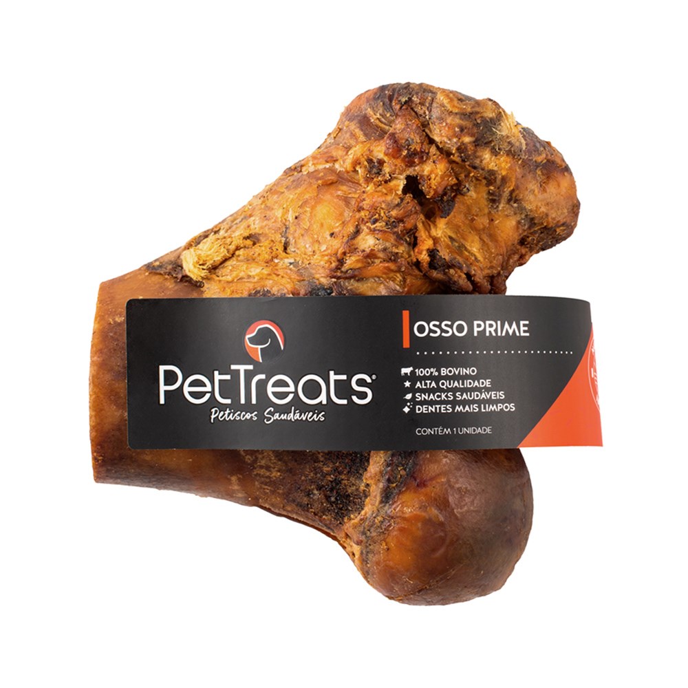 Osso PetTreats Cabeça de Fêmur Natural para Cães