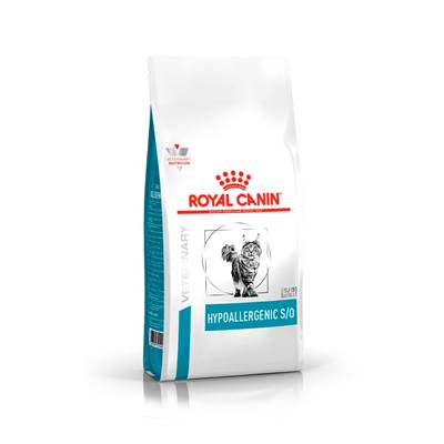 Ração Royal Canin Veterinary Hypoallergenic para Gatos 1,5kg