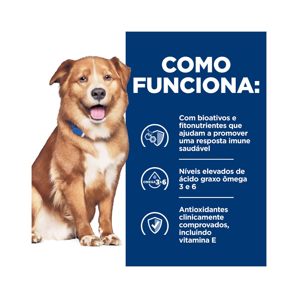 Ração Hill's Prescription Diet para Cães Adultos - Cuidados da Pele