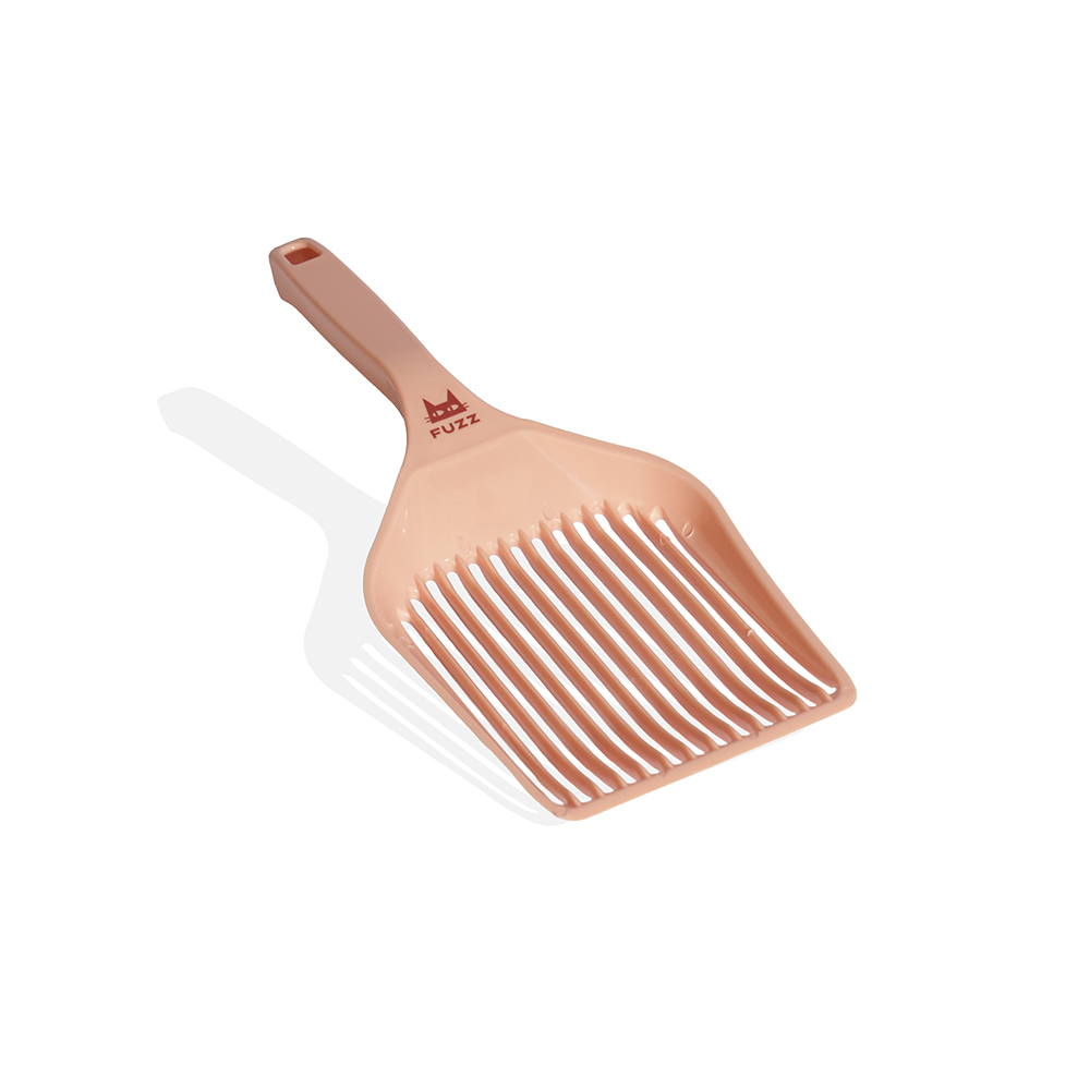 Pá Higiênica Fuzz Salmão