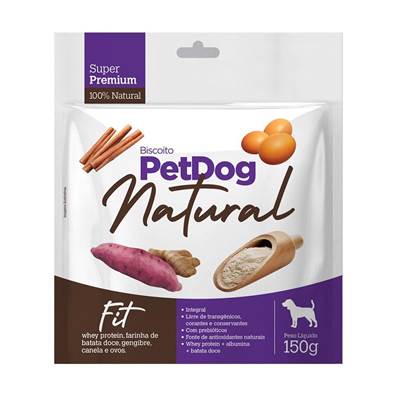 Biscoito Pet Dog Natural Fit para Cães