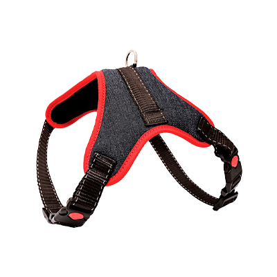 Peitoral AMF Texas Vermelho para Cães 3