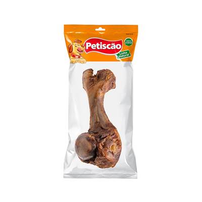 Osso Petiscão para Cães Mini Fêmur Natural 1 unidade