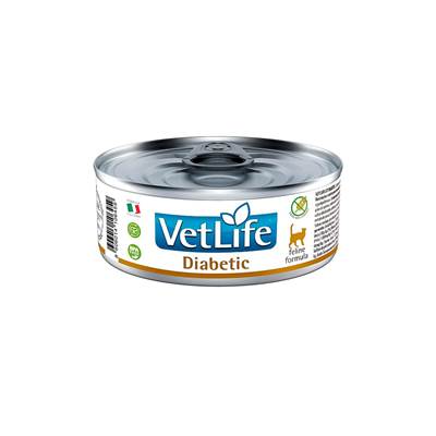 Ração Úmida Farmina Vet Life Diabetic para Gatos 85g