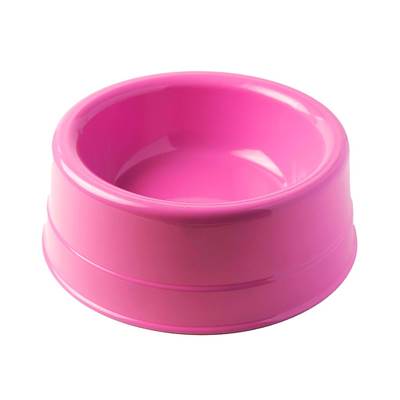 Comedouro Royale Pesado Rosa para Cães M