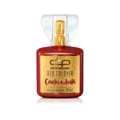Deo Colônia Dolce Pet Cereja e Avelã para Cães e Gatos 85ml
