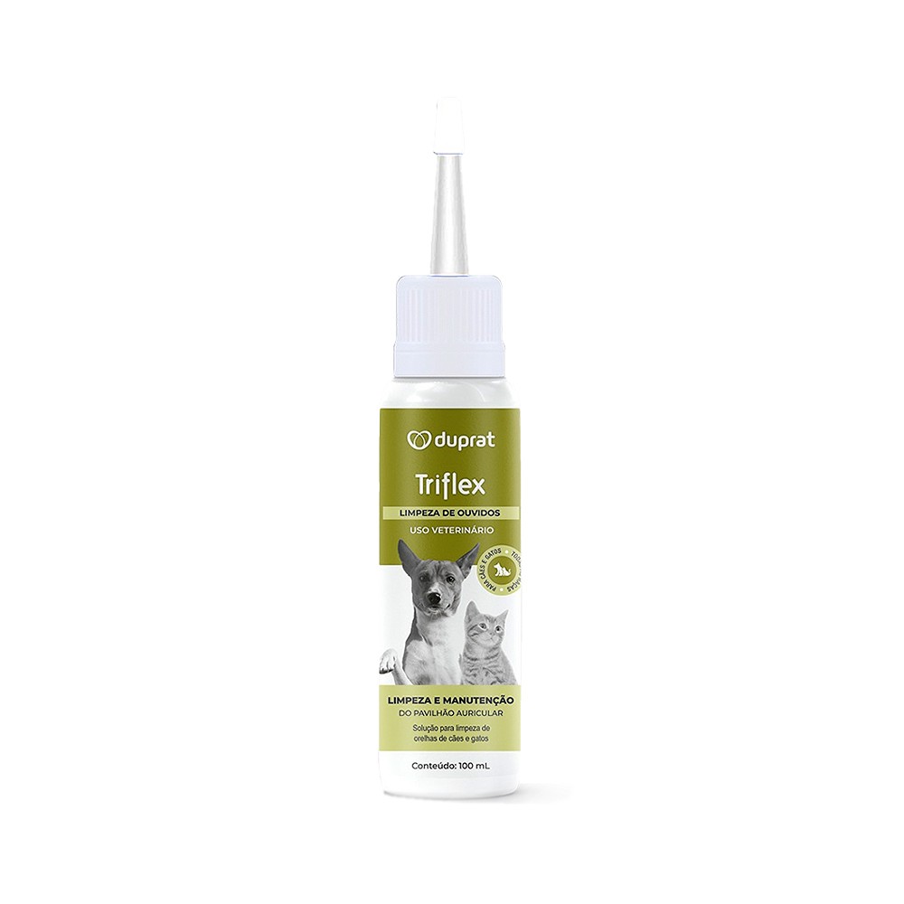 Solução Otológica Triflex para Cães e Gatos
