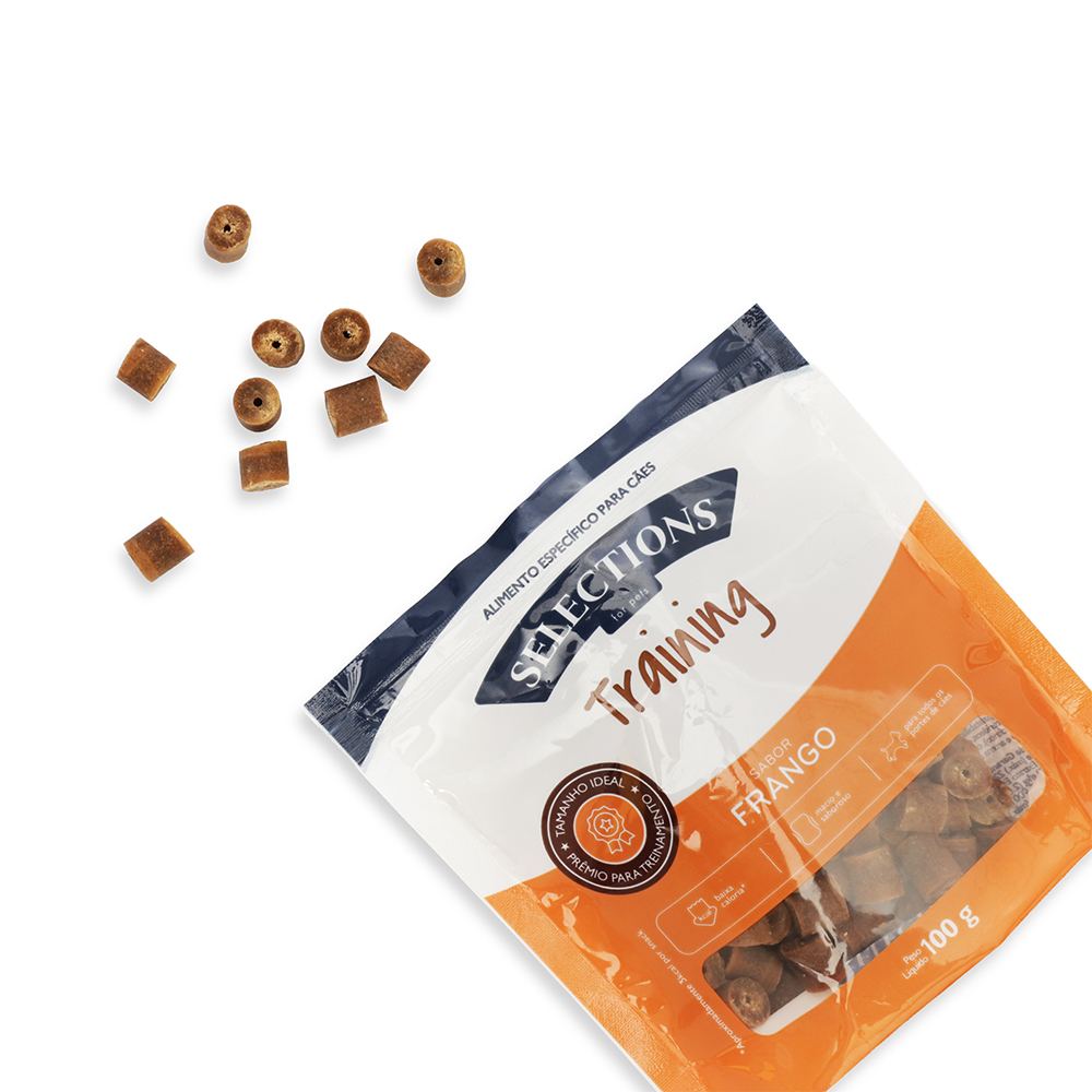 Snack Selections For Pets Training para Cães sabor Frango | Zee.Now
