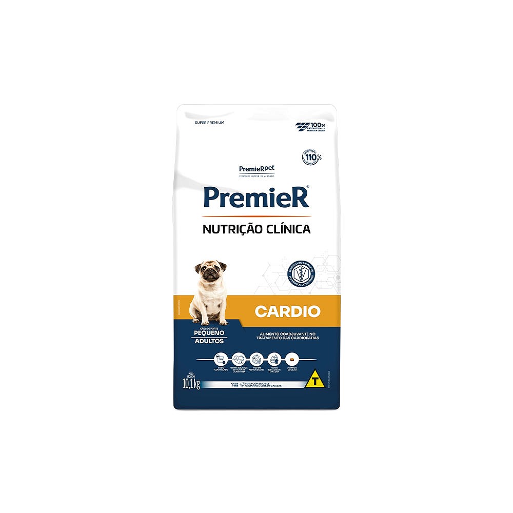 Ração Premier Nutrição Clínica Cardio para Cães de Porte Pequeno