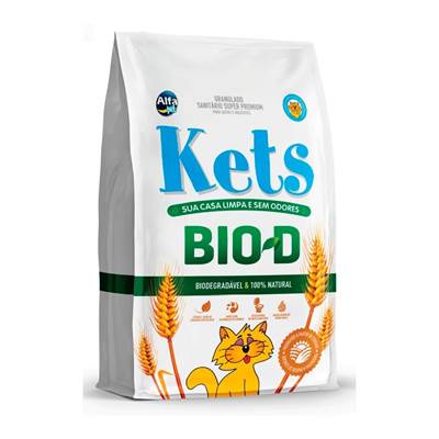 Areia Sanitária Kets Bio-D 3kg