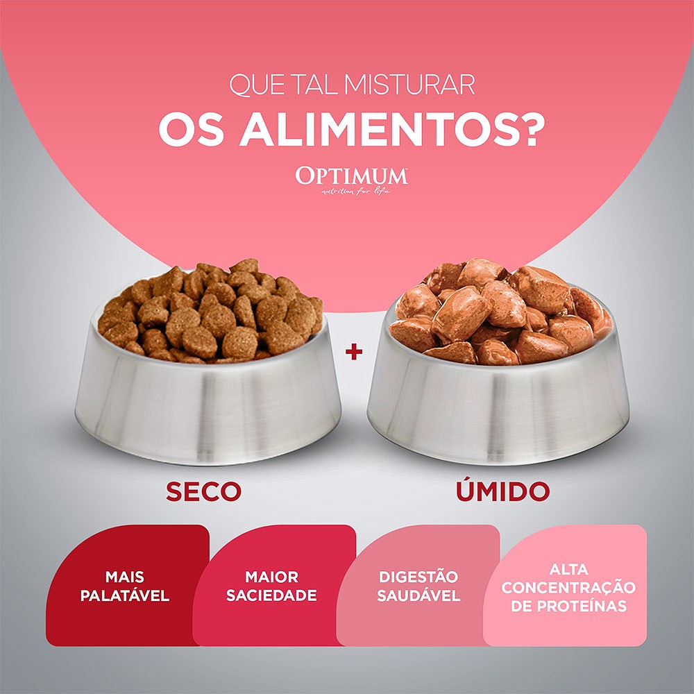 Ração Optimum para Cães Filhotes de Raças Médias e Grandes até 18 meses Frango e Arroz