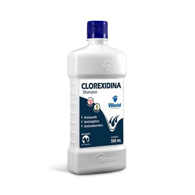 Shampoo Clorexidina Dug's World para Cães e Gatos