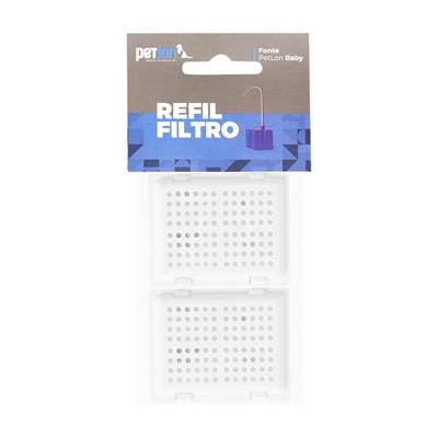 Refil Filtro para Fonte Petlon Baby 2 unidades