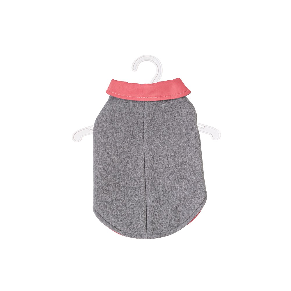Capa Dupla Face Urban Puppy Estruture Rose para Cães e Gatos