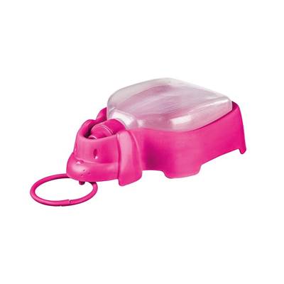 Bebedouro Portátil Sanremo Rosa para Cães 320ml