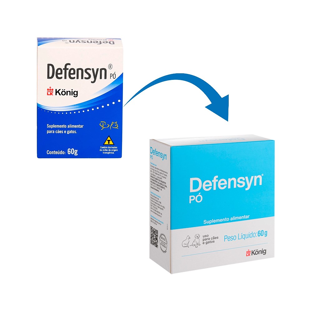Suplemento Defensyn para Cães e Gatos
