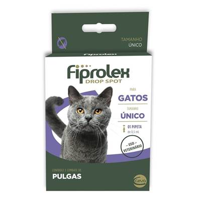 Antipulgas Fiprolex Drop Spot para Gatos 1 pipeta