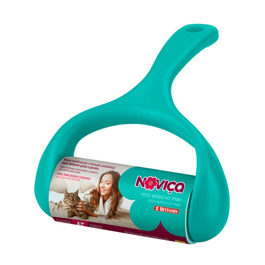 Escova Noviça Com Rolo Adesivo Max