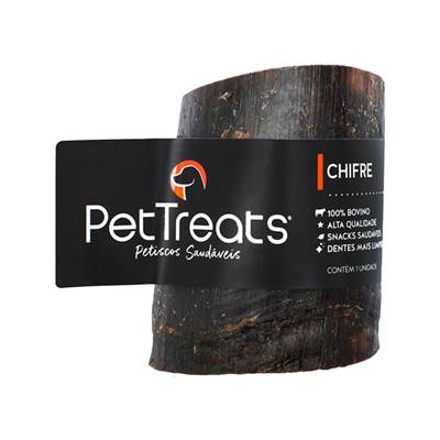 Osso PetTreats Chifre Bovino para Cães 1 unidade