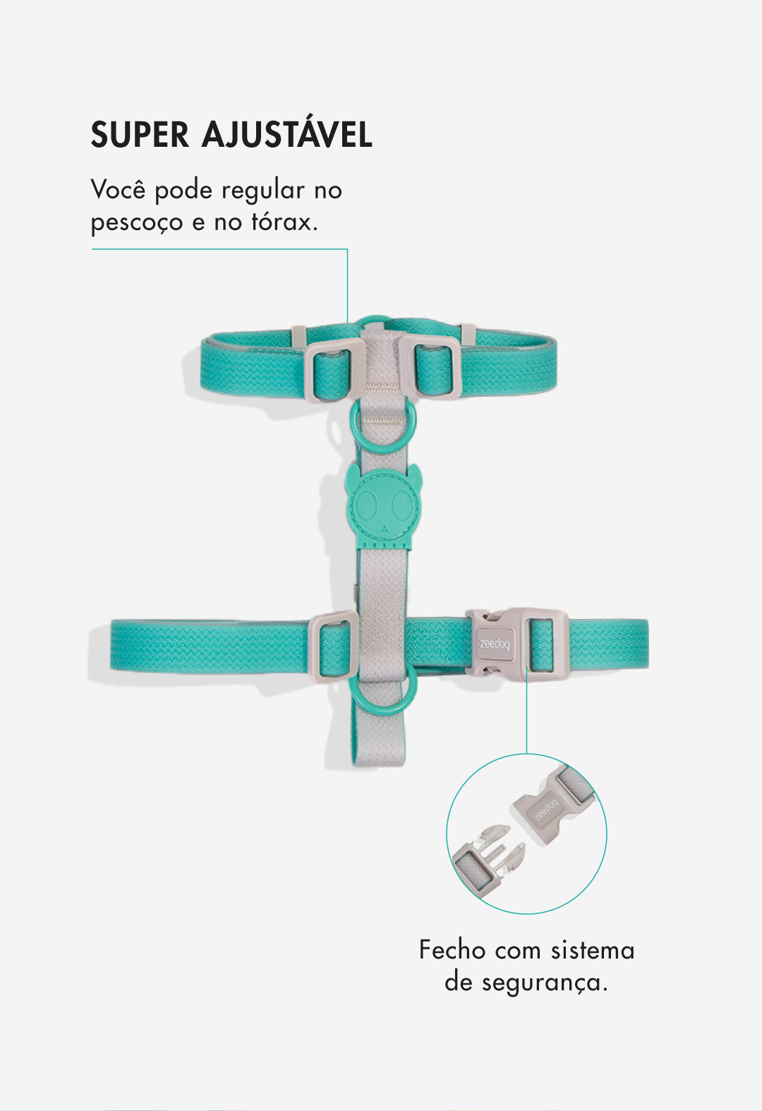 Peitoral para Cachorros H Neopro Tidal