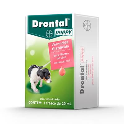 Vermífugo Drontal Puppy para Cães Filhotes 20ml