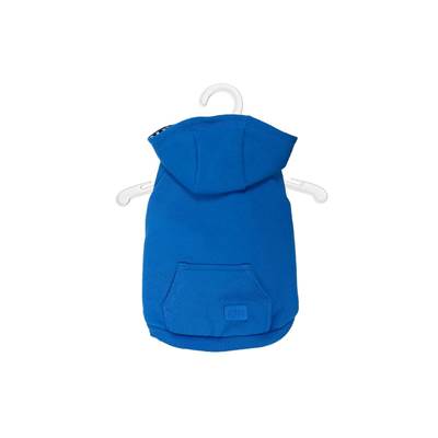 Moletom Urban com Capuz Azul para Cães e Gatos Tam 26