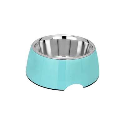 Comedouro Kumar Melamina Azul para Cães 400ml