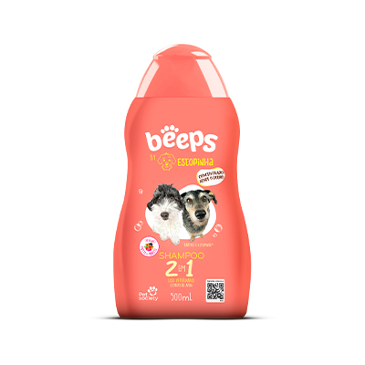 Beeps Estopinha Shampoo 2 em 1 500ml