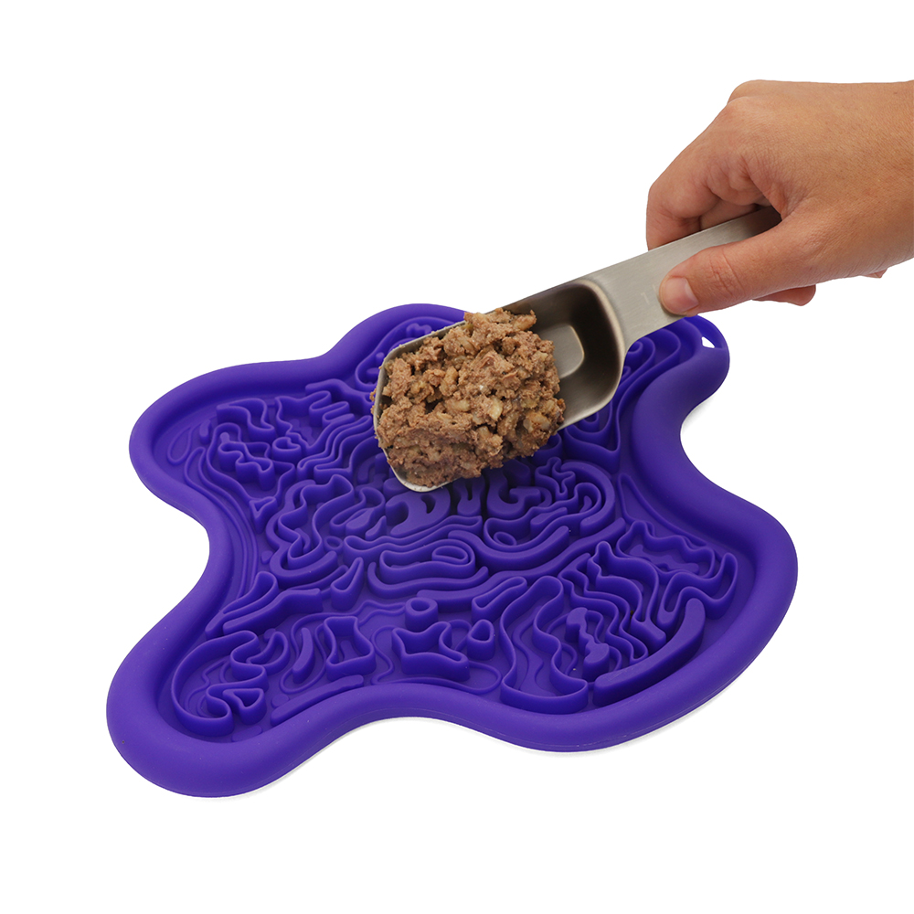 Comedouro Interativo Lik.Mat Violet