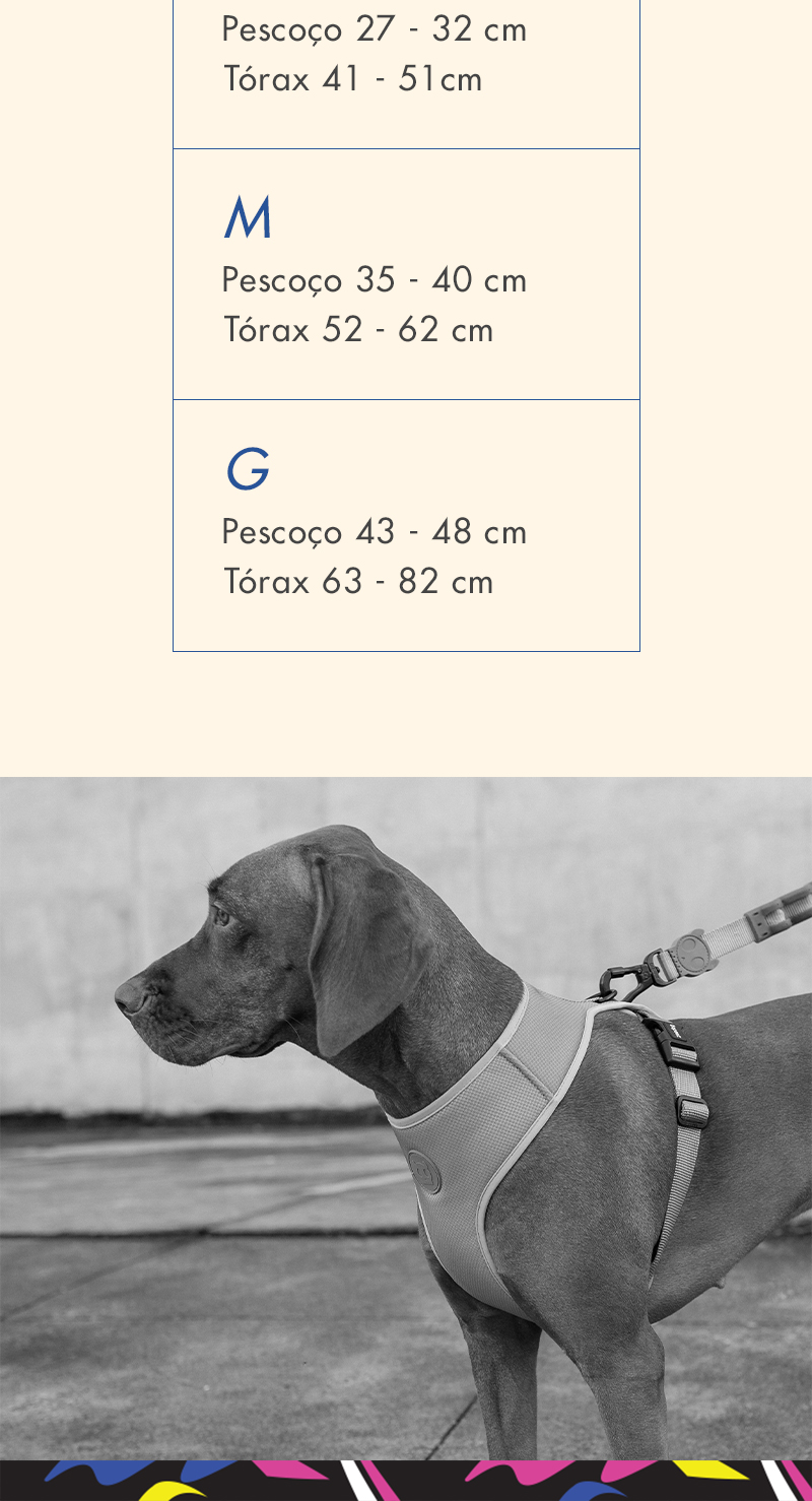 Peitoral para Cachorros Air Mesh Ajustável Woozer