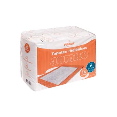 Tapete Higiênico Fresh Pads Jumbo Pequeno 14 unidades