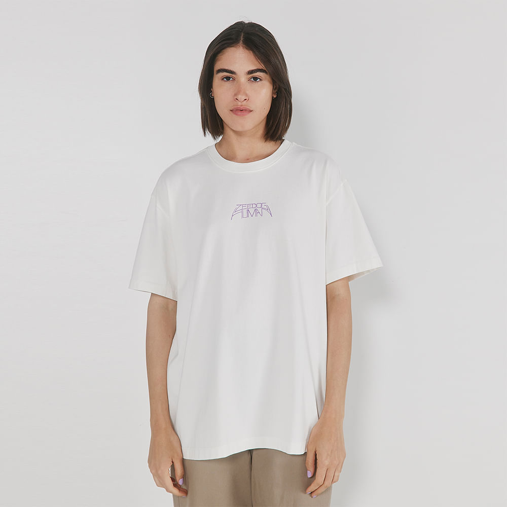 T-Shirt Wide Death Pony Branco | Imagem 0