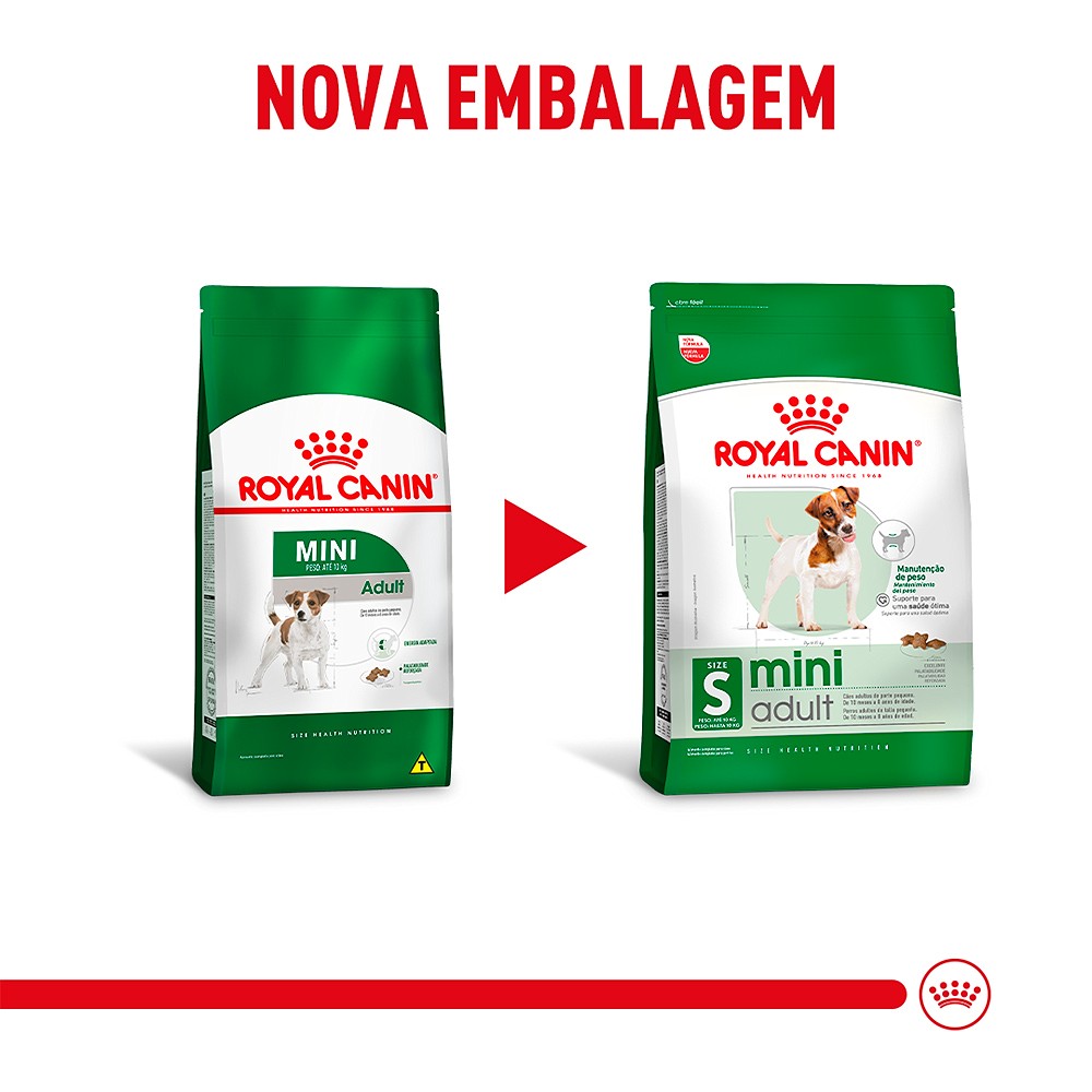 Ração Royal Canin Mini Adult para Cães Adultos de Porte Pequeno