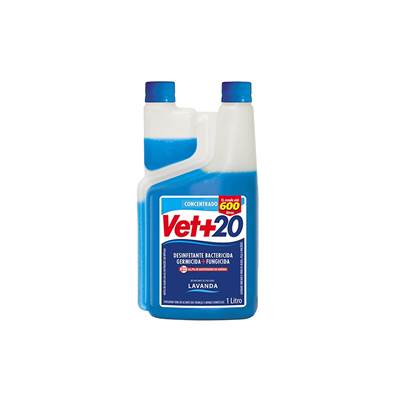 Desinfetante Lavanda Vet+20 Concentrado 500ml