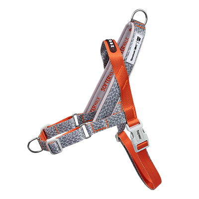 Peitoral Antipuxão SofterWalk para Cachorros Reebok Suede M