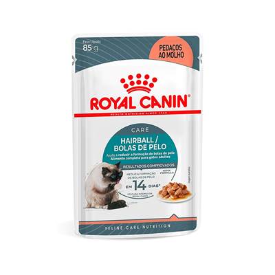 Ração Royal Canin Sachê Hairball Care para Gatos Adultos 85g