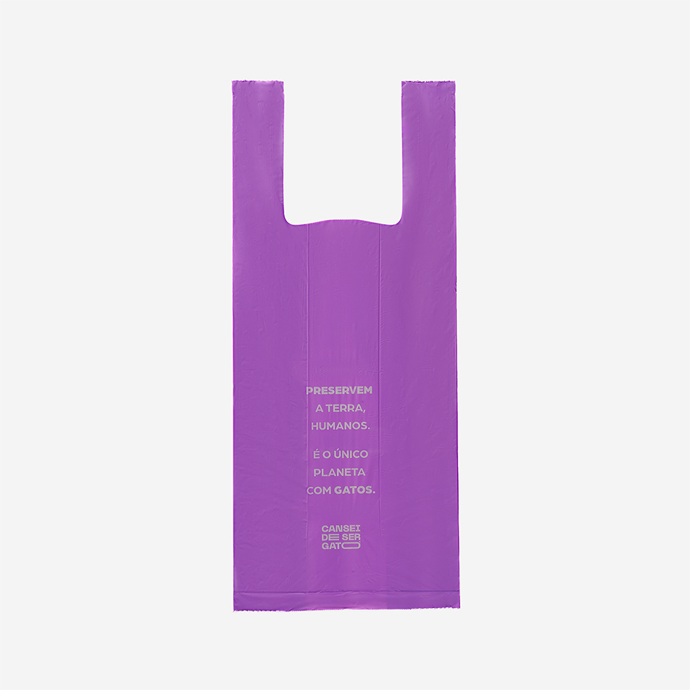 Sacolas Biodegradáveis Cansei de Ser Gato | Imagem 2